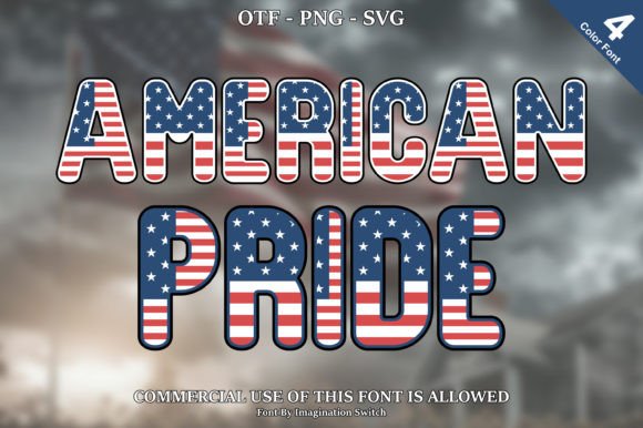 American Pride Font: Elevate Your Designs with Vibrant Typography