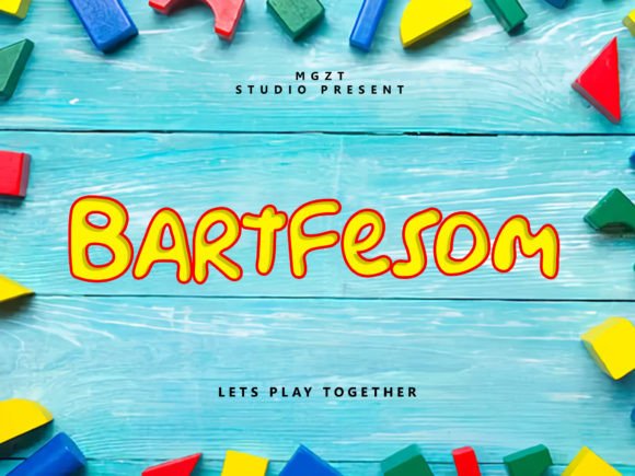Bartfresom: The Whimsical Font for Playful Branding