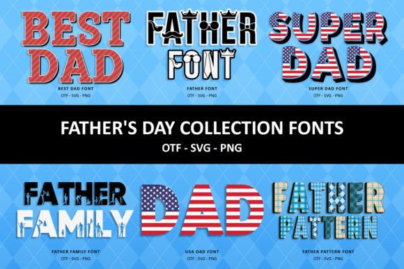 Elevate Your Father's Day Projects with a Curated Font Collection