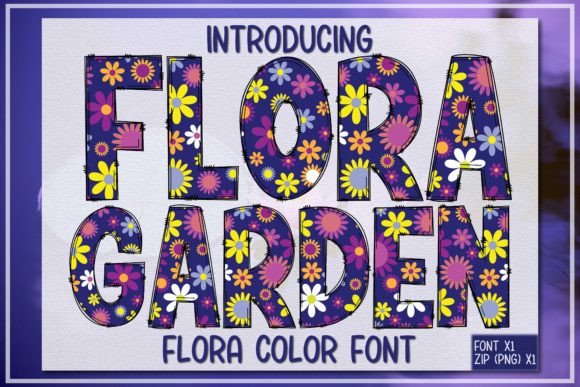 Flora Garden: A Font That Blooms With Personality