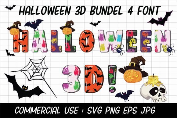 Halloween 3D Fonts: A Designer's Guide to Spooky Typography