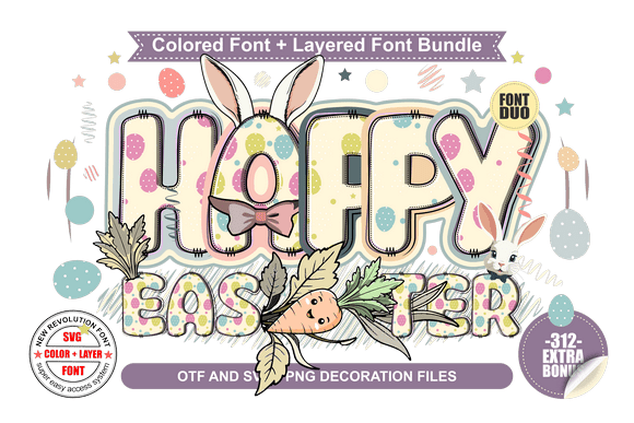 Happy Easter Bundle: Elevate Your Seasonal Designs