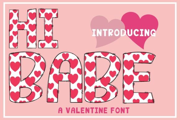 Hi Babe: Elevate Your Designs with a Stunning Color Font