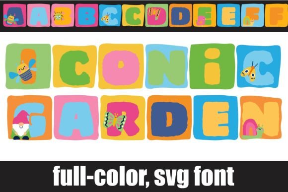 Iconic Garden: A Typeface for Enchanting Brand Stories