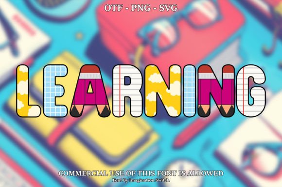 Learning: A Dynamic Font for Creative Visual Impact