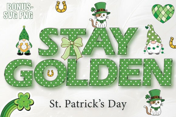 Stay Golden: Crafting Festive Visuals with Pint Goals Typography