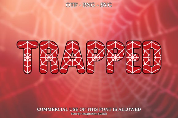 Trapped: A Typographic Asset for Bold Visual Communication