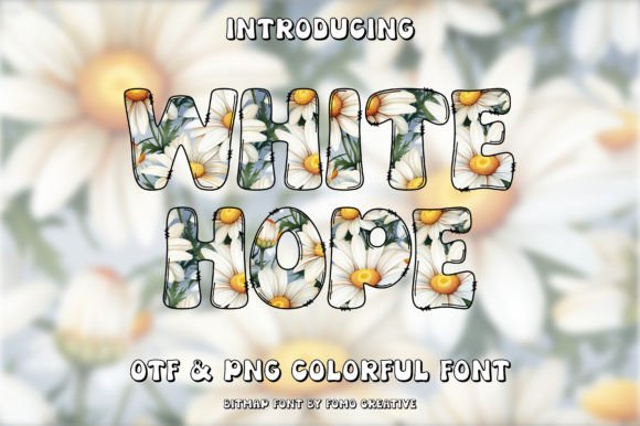 White Hope: A Modern Color Font for Vibrant Design